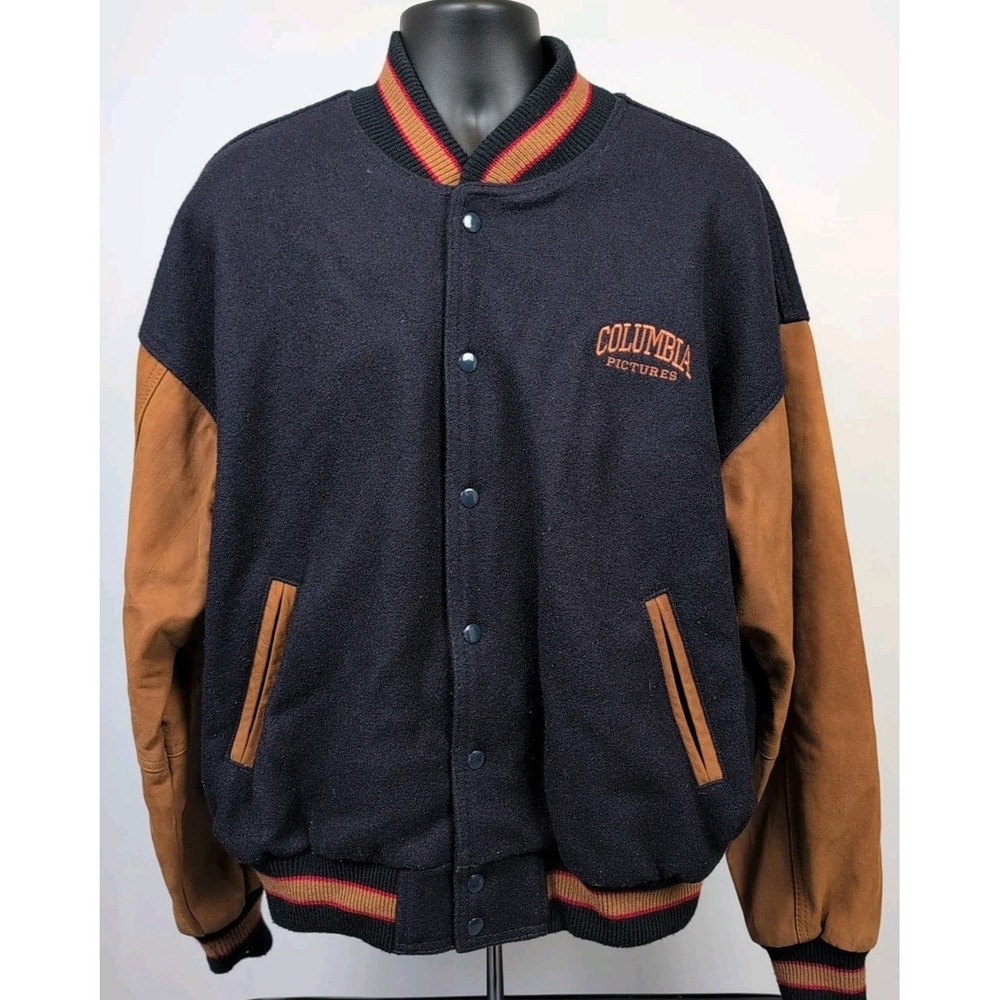 Vintage Mac Murray of California Columbia Pictures‎ Varsity Jacket Sz XL